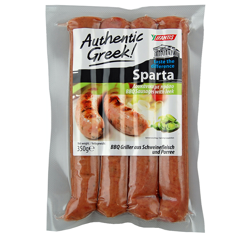 [IF013] IFANTIS Sparta sausages with leek 340g