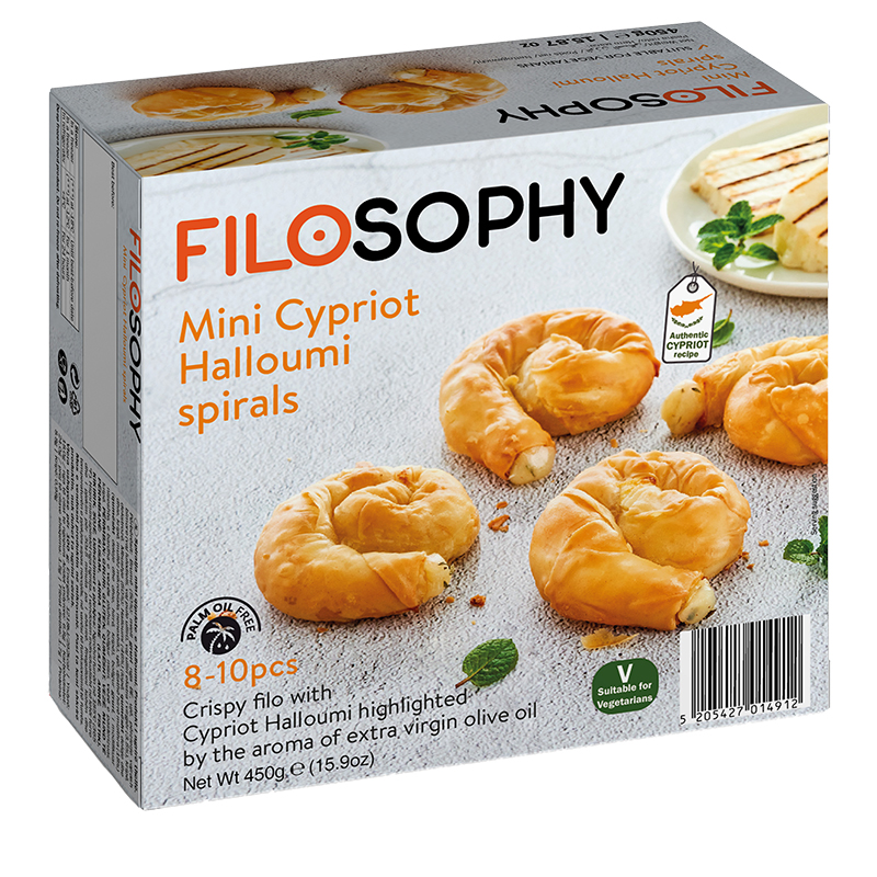 [ION113] Filosophy mini spirals with halloumi 450g