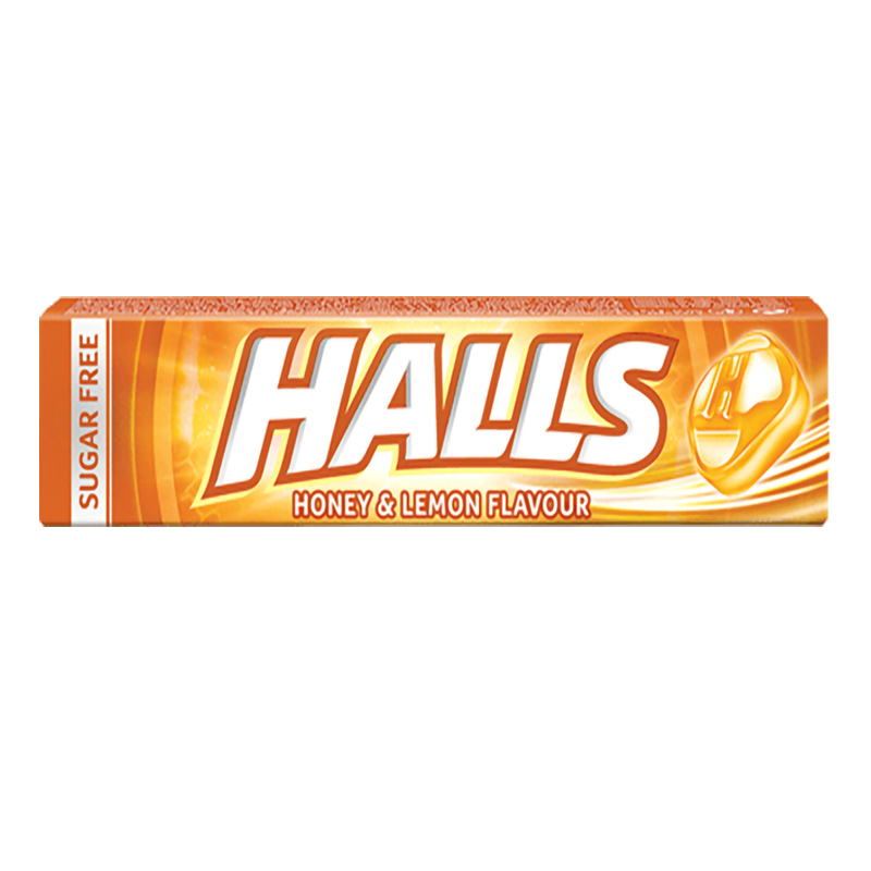 [MOND065] HALLS Honey Lemon Lozenges 32g
