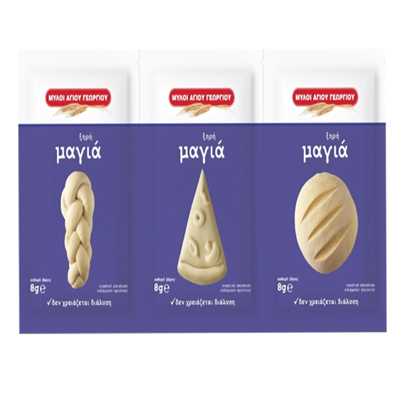 [LOU035] LOULIS Dry Yeast 3 X 8gr
