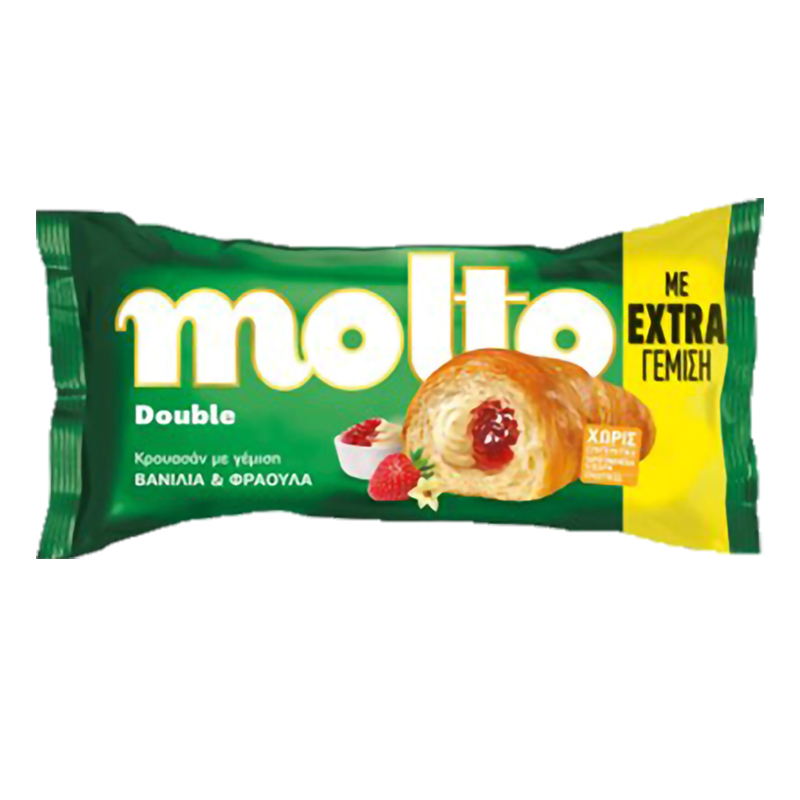 [MOND056] MOLTO Croissant Vanilla & Strawberry 98g