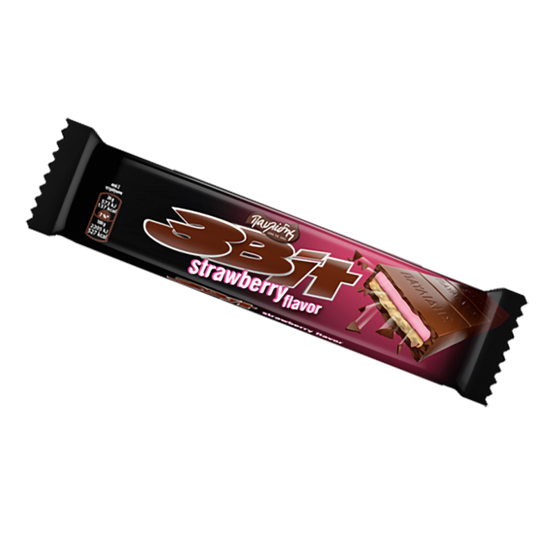 [MOND026] PAVLIDIS 3BIT bar Strawberry 65g