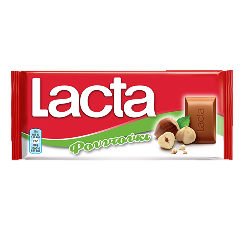 [MOND02] LACTA Milk Chocolate with Hazelnuts 85g