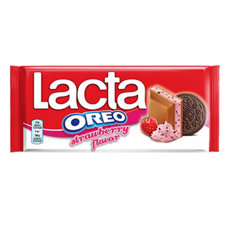 [MOND037] LACTA OREO Strawberry Chocolate 105g