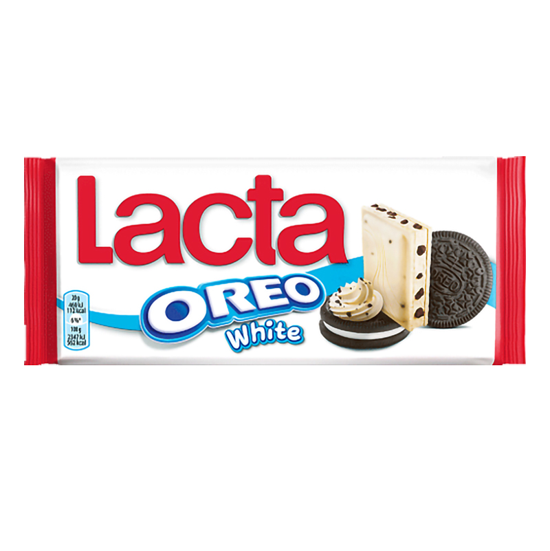 [MOND068] LACTA White Chocolate with Oreo 100g