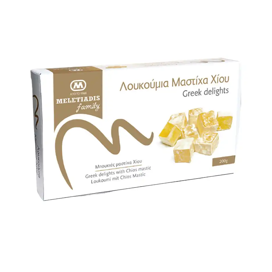 [MEL04-03-139] Greek jelly delight Chios Masticha, loukoumi 200g