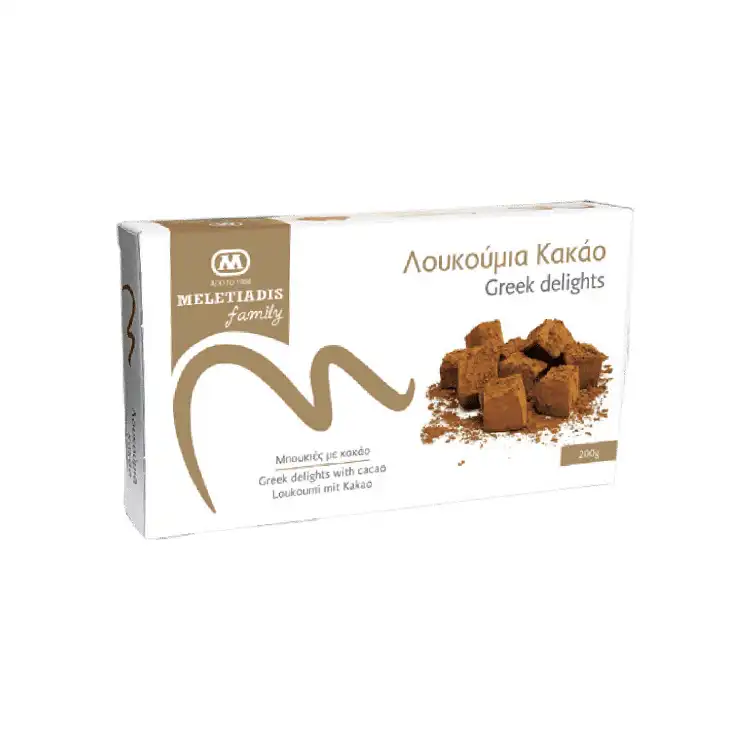 [MEL04-03-140] Greek jelly delight Cocoa, loukoumi 200g