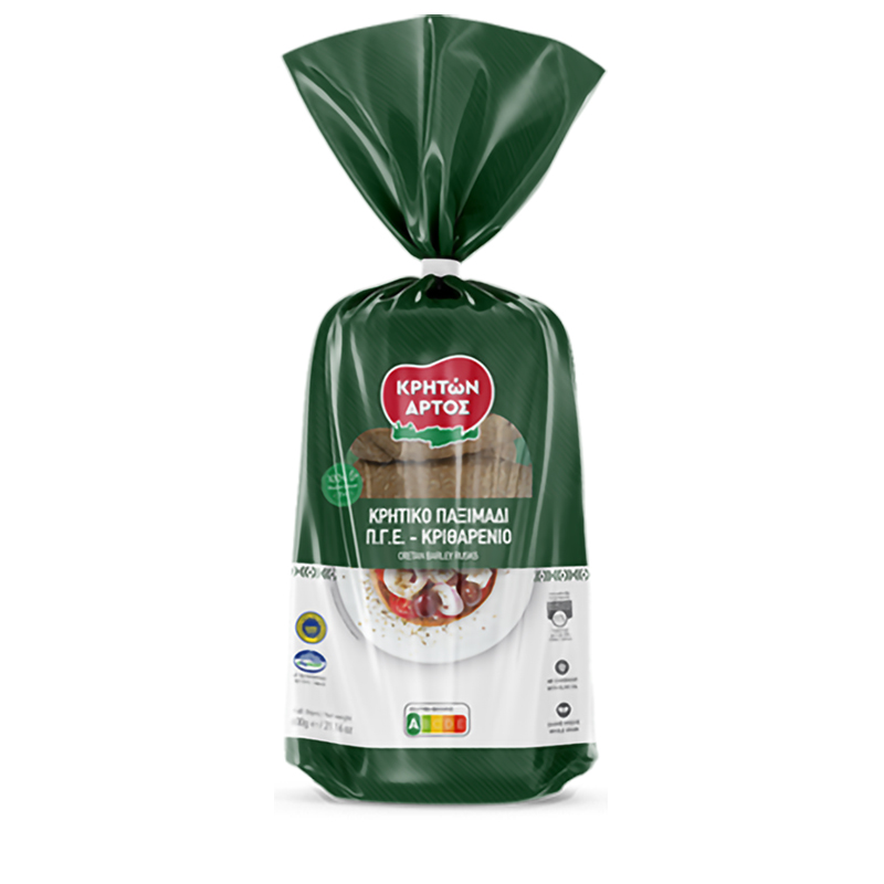 [KRA004] Cretan barley round rusks 600g