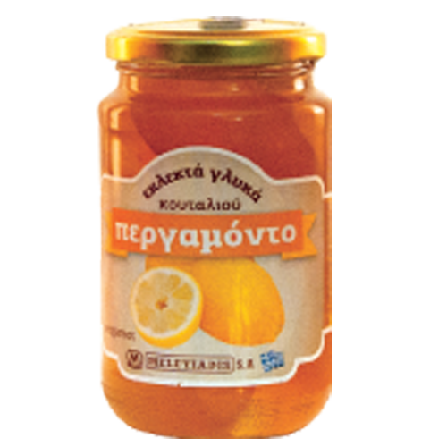[MEL04-08-081] Bergamot Orange fruit preserve in syrup 454g