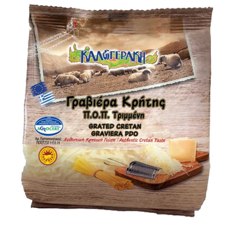 [KA019] Grated Cretan cheese 200g