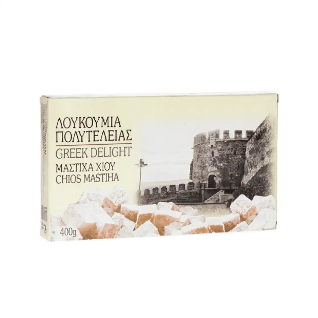 [MEL006] Greek jelly delight Chios mastiha, loukoumi 400g