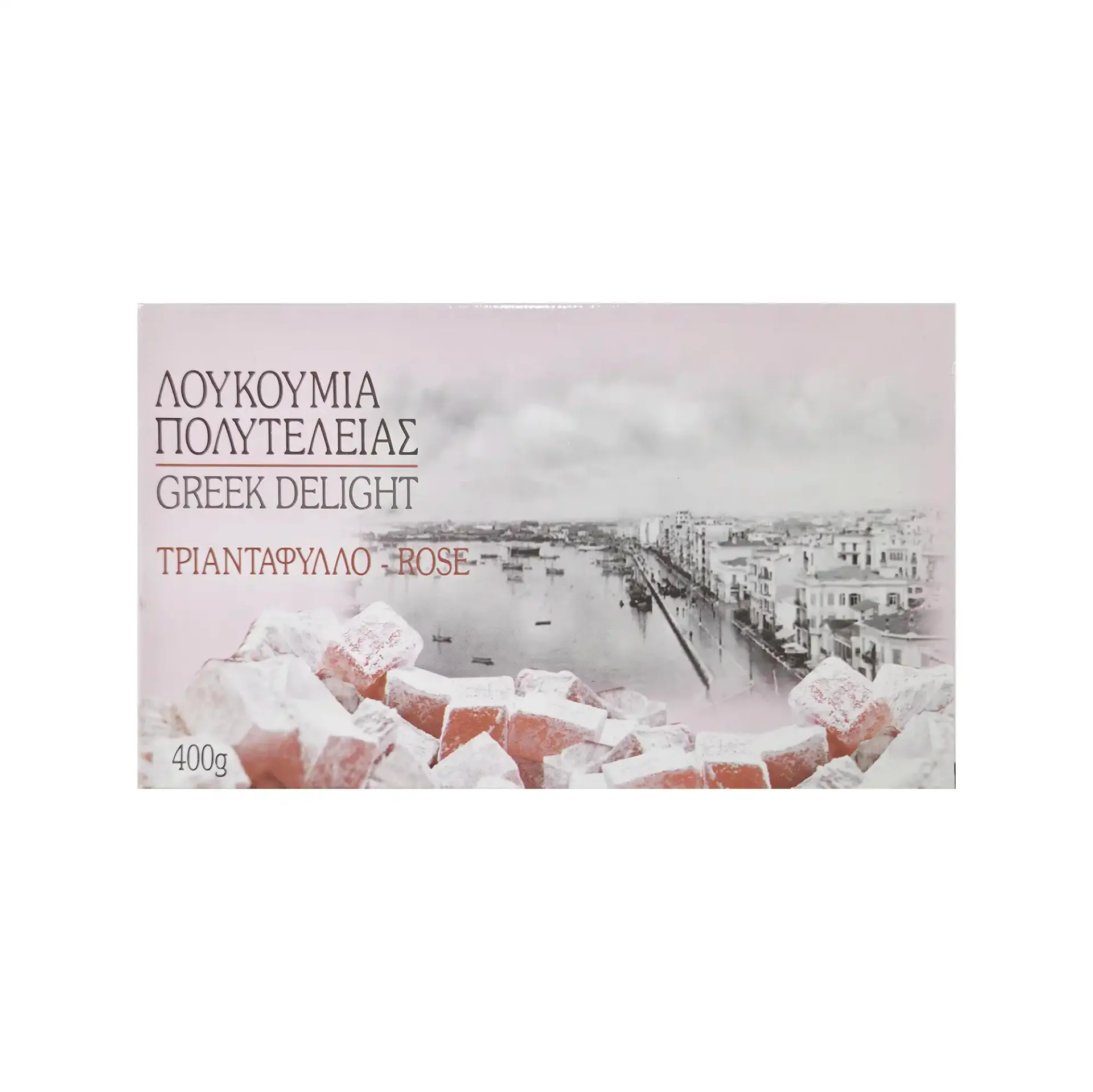 [MEL004] Greek jelly delight rose, loukoumi 400g
