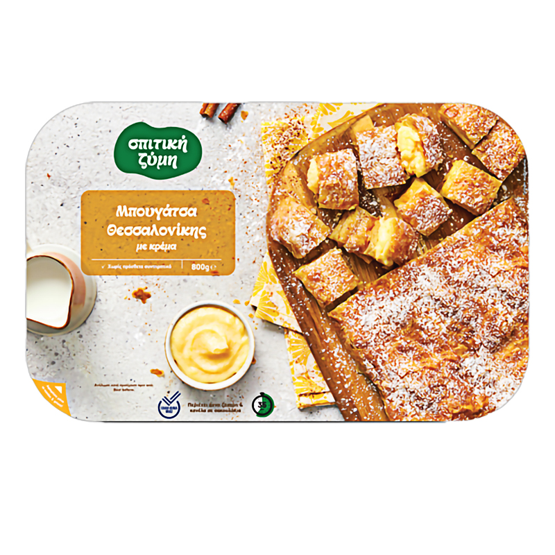 [ION101] SPITIKI ZYMI bougatsa with cream 800g