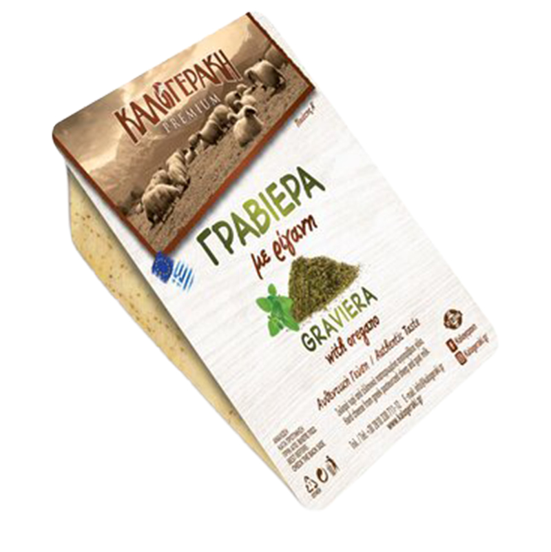 [KA026] Cretan graviera cheese with oregano 240g
