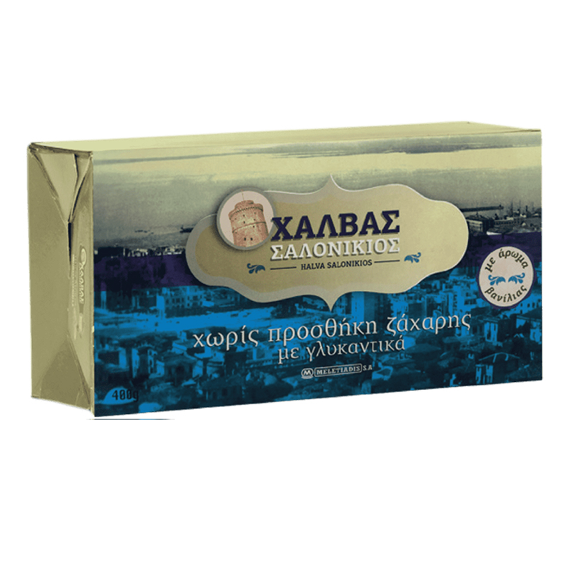 [MEL003] Salonikios halva NO SUGAR 400g
