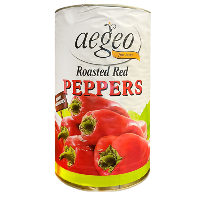 [MAK051] Red roasted peppers 4.1Kg