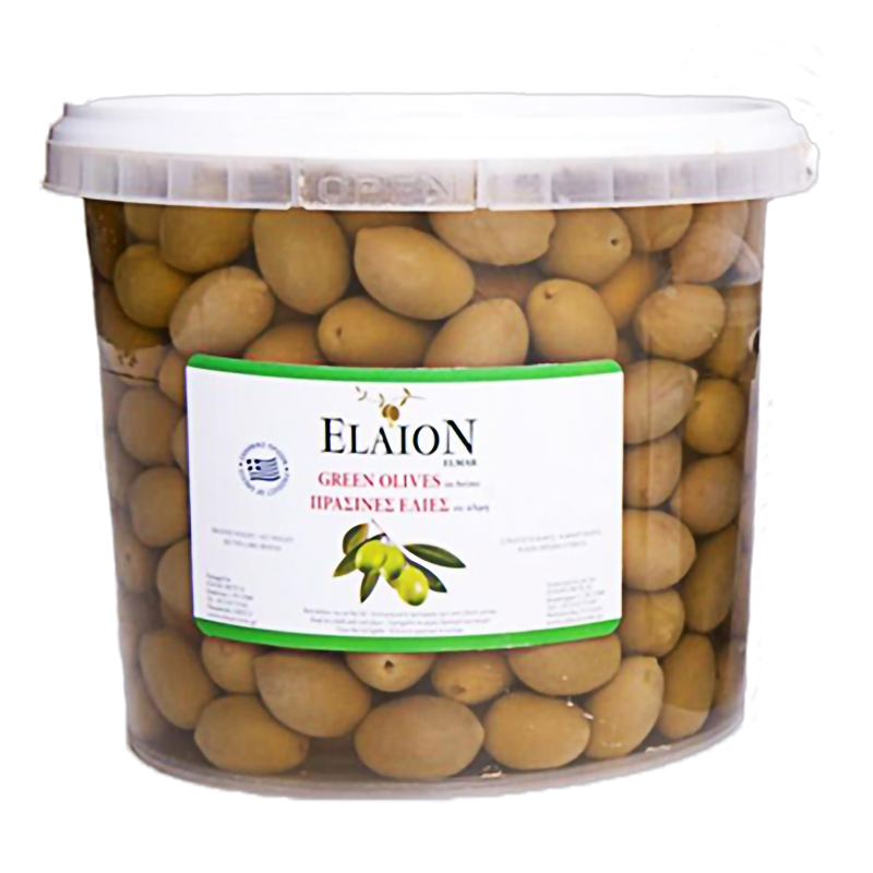 [EL009] Whole green olives, Colossal (121-140) 4.2Lt