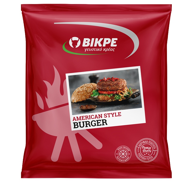 [BI139] American style Beef Burger 170g (Bag of 1Kg)