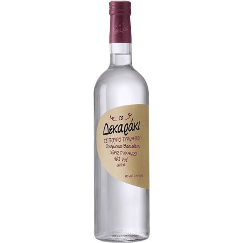 [AS011] Dekaraki tsipouro without anise 700ml