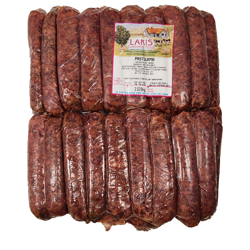 [LA005] Lakis beef pasturma sausages 2Kg