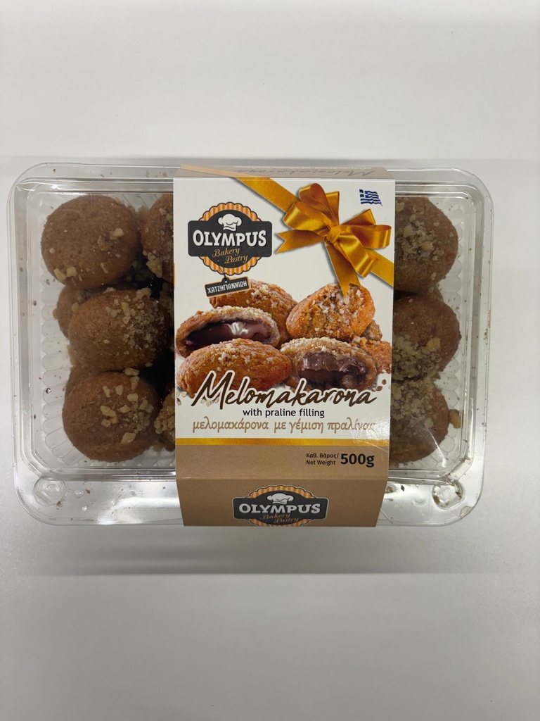 [OLYM029] Olympus Melomakarona stuffed with praline 500g
