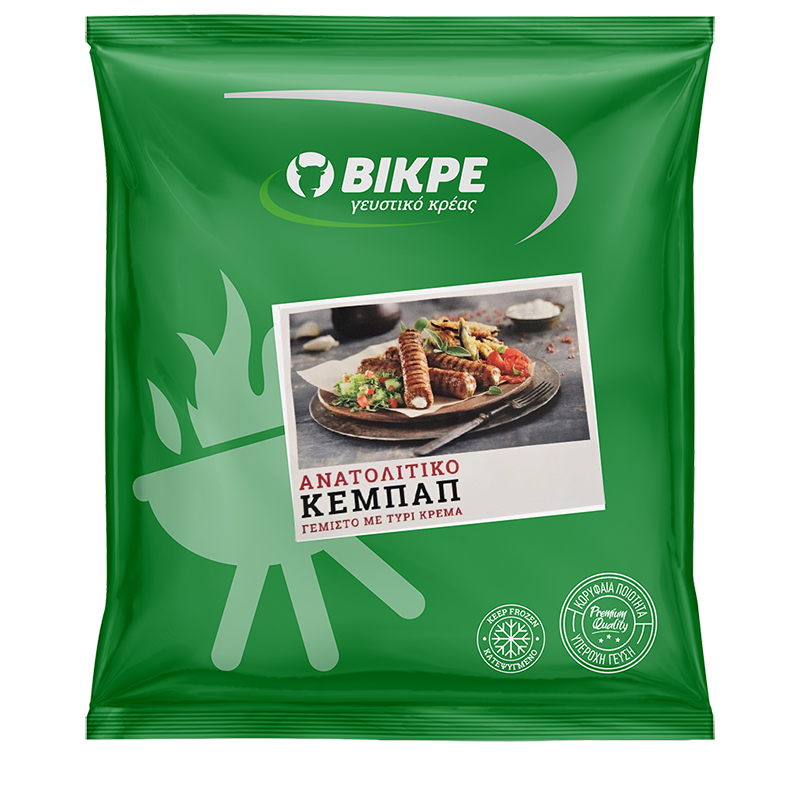 [BI100] Bikre kebab Anatolitiko with cheese cream 100g (Bag of 1Kg)