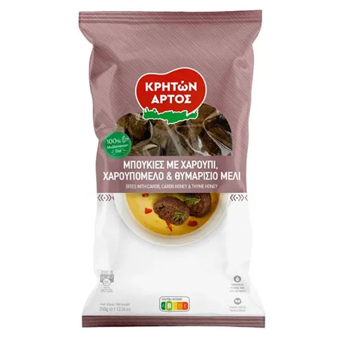 [KRA060] Bites with carob, carob honey & thyme honey 350g