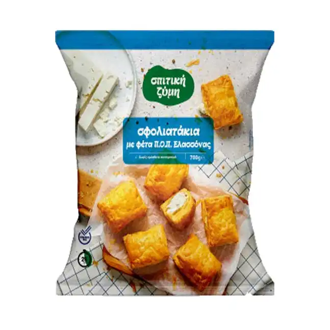 [ION0075] SPITIKI ZYMI Mini puff pastries with Feta Elassonas 700g